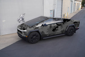 TESPLUS Custom Vinyl Wrap for Cybertruck - Digital Camo