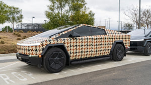 TESPLUS Custom Vinyl Wrap for Cybertruck - Houndstooth