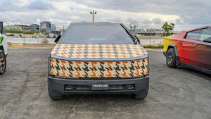 TESPLUS Custom Vinyl Wrap for Cybertruck - Houndstooth