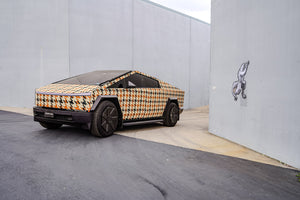 TESPLUS Custom Vinyl Wrap for Cybertruck - Houndstooth