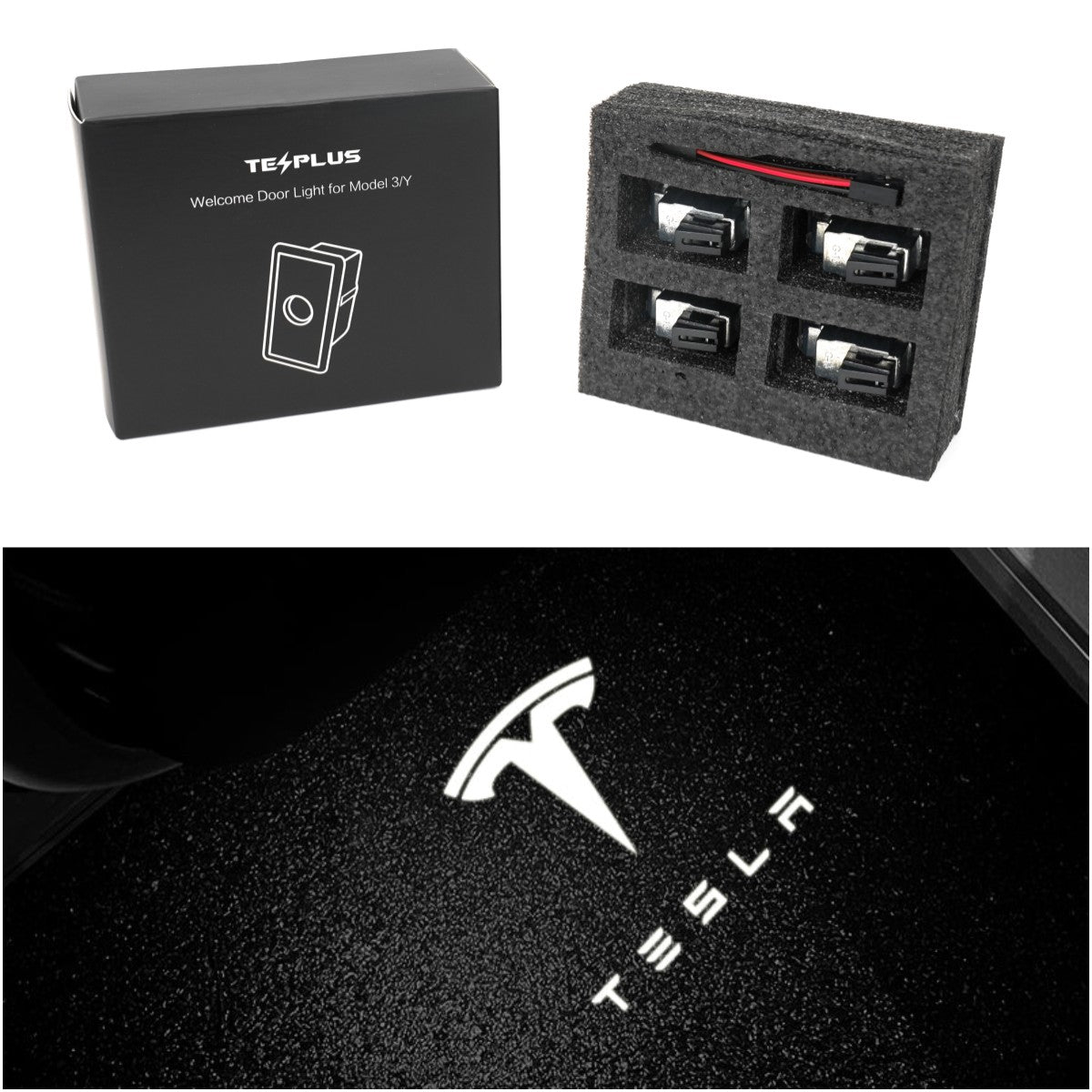 Shop Tesla Model 3, Y, S & X Puddle Light - TESPLUS